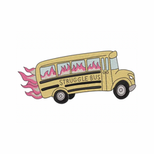 Load image into Gallery viewer, Embroidered 'Struggle Bus' Crewneck