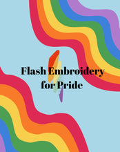 Load image into Gallery viewer, β‘οΈ Embroidery for Pride π Baby Onesie