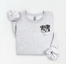 Load image into Gallery viewer, Embroidered Classic Pet Crewneck