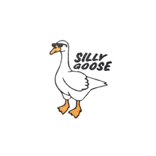 Load image into Gallery viewer, Embroidered Silly Goose - Baby Onesie