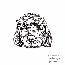 Load image into Gallery viewer, Embroidered Classic Pet Tee - Baby Onesie