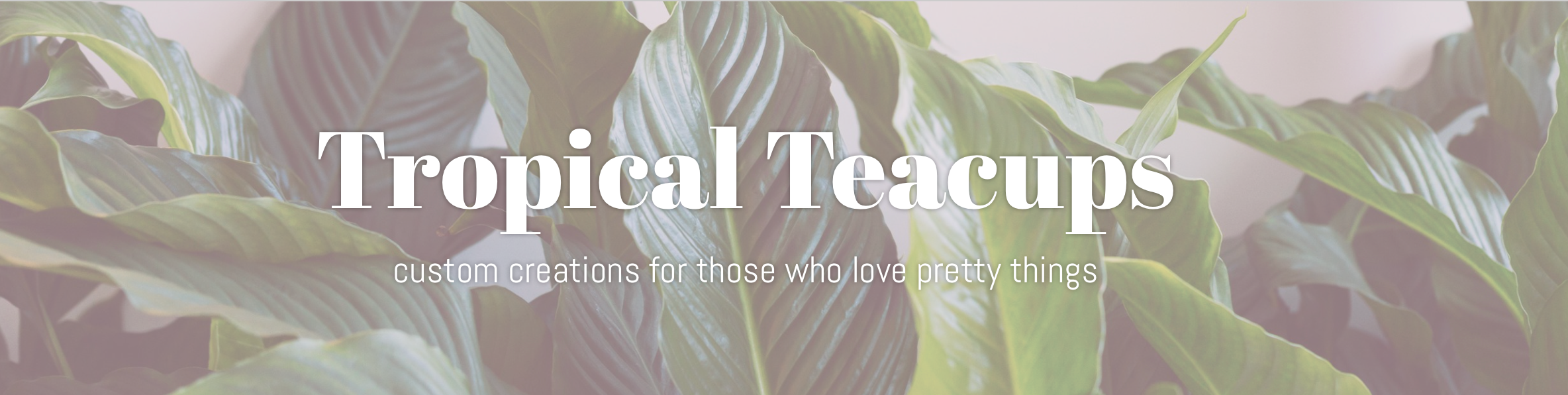 Tropical Teacups - Illustrations & Custom Creations