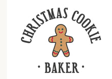 Load image into Gallery viewer, Embroidered Christmas Baking
