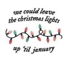 Load image into Gallery viewer, Embroidered Swiftie Christmas
