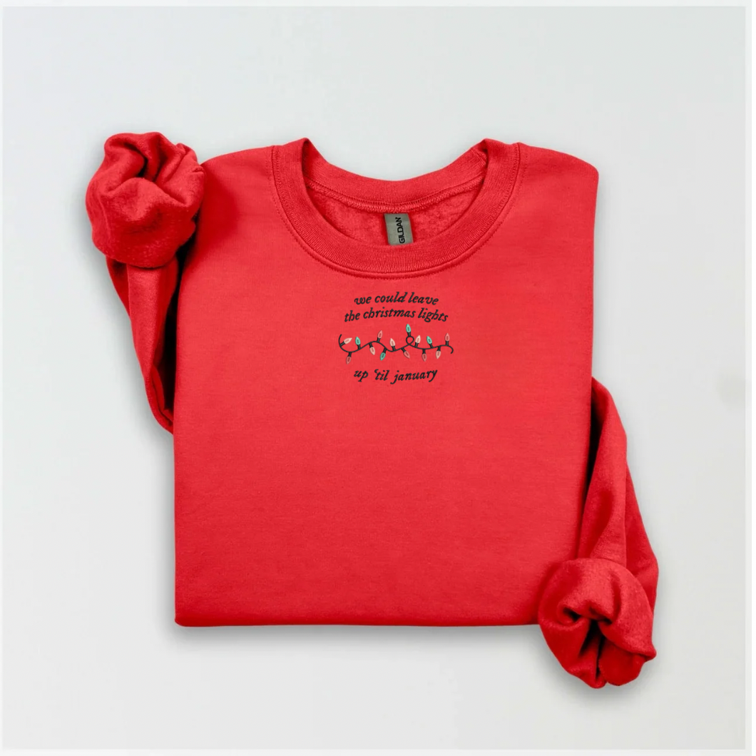 Embroidered Swiftie Christmas