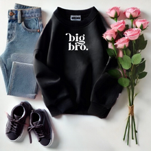 Load image into Gallery viewer, Embroidered ‘Siblings’ Crewneck - Toddler and Youth
