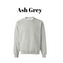 Load image into Gallery viewer, Ash grey long sleeve crewneck sweater
