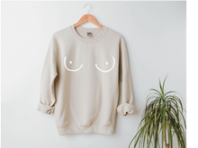 Load image into Gallery viewer, #FreeTheBoobies Crewneck
