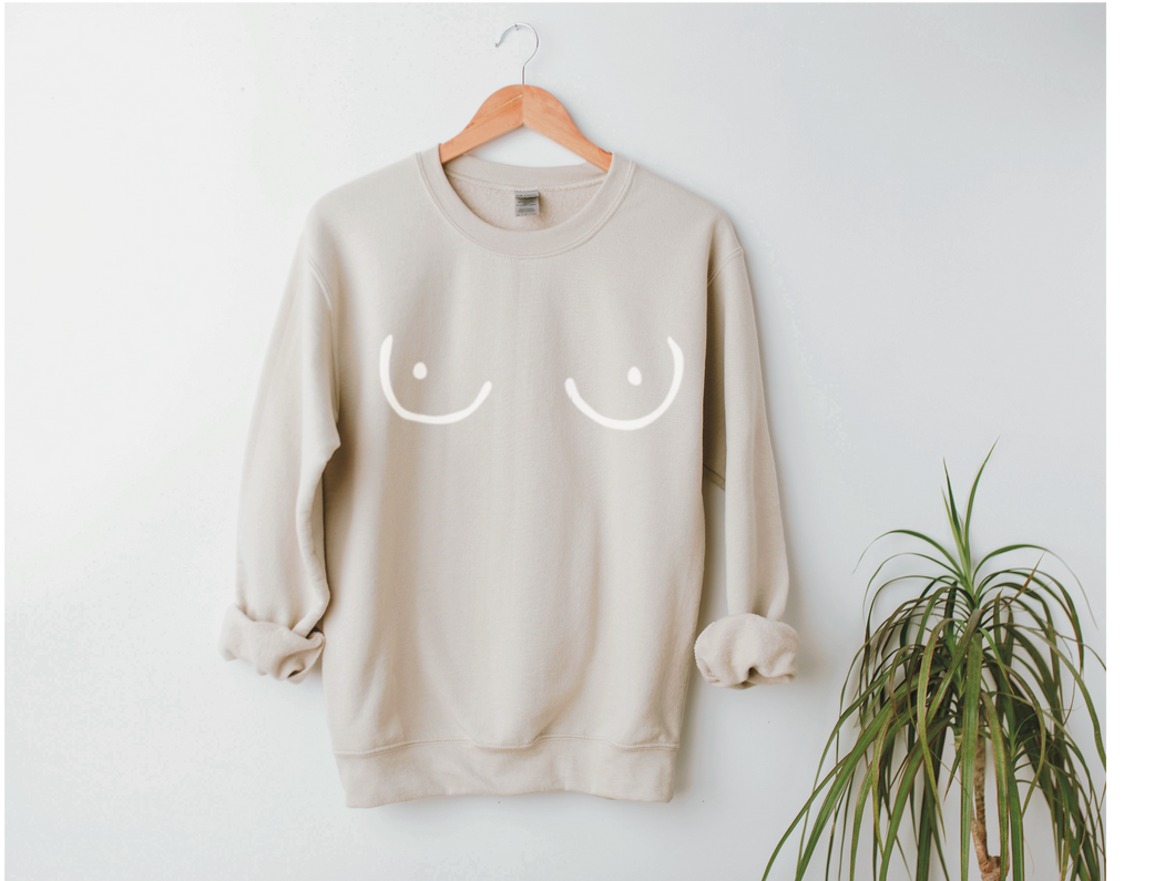 #FreeTheBoobies Crewneck